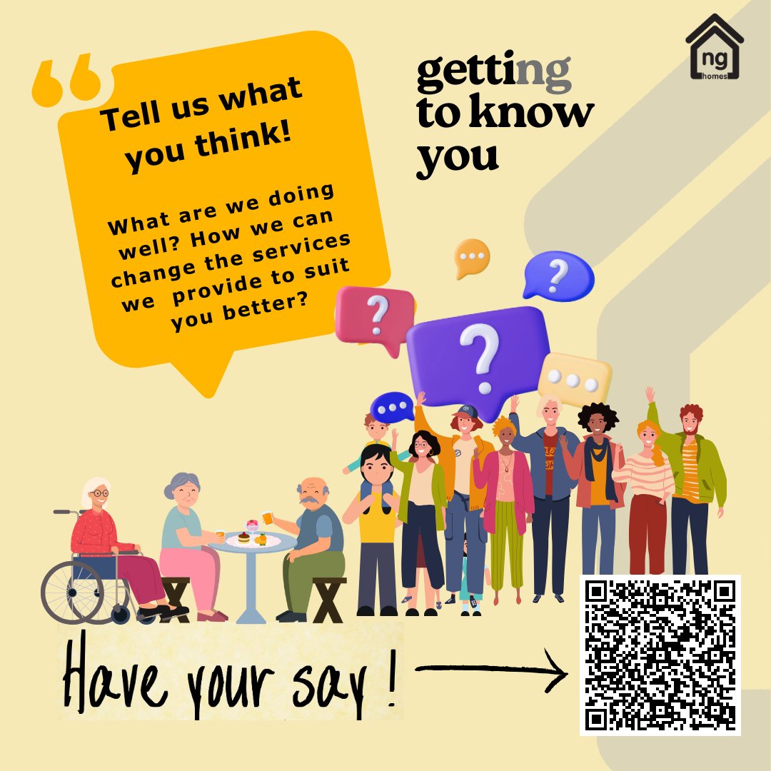 Don't miss your chance to have your say ... you could win a £100 voucher! We're looking to hear from you - what are we doing well, where we can improve and how we can help support you better? Scan the QR code to get started - or visit tinyurl.com/2vybebhe