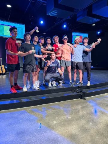 Some things are bigger than baseball!! Went to win a dodgeball tourney at church and 3 dudes ended up giving their life to Christ. #ItsGoodToBeACardinal