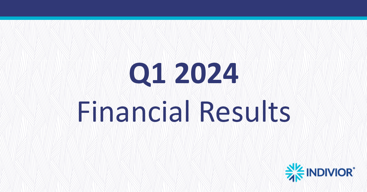 News for #investors and #media: Indivior announces Q1 2024 financial results. Please read the press release here: indivior.com/en/media