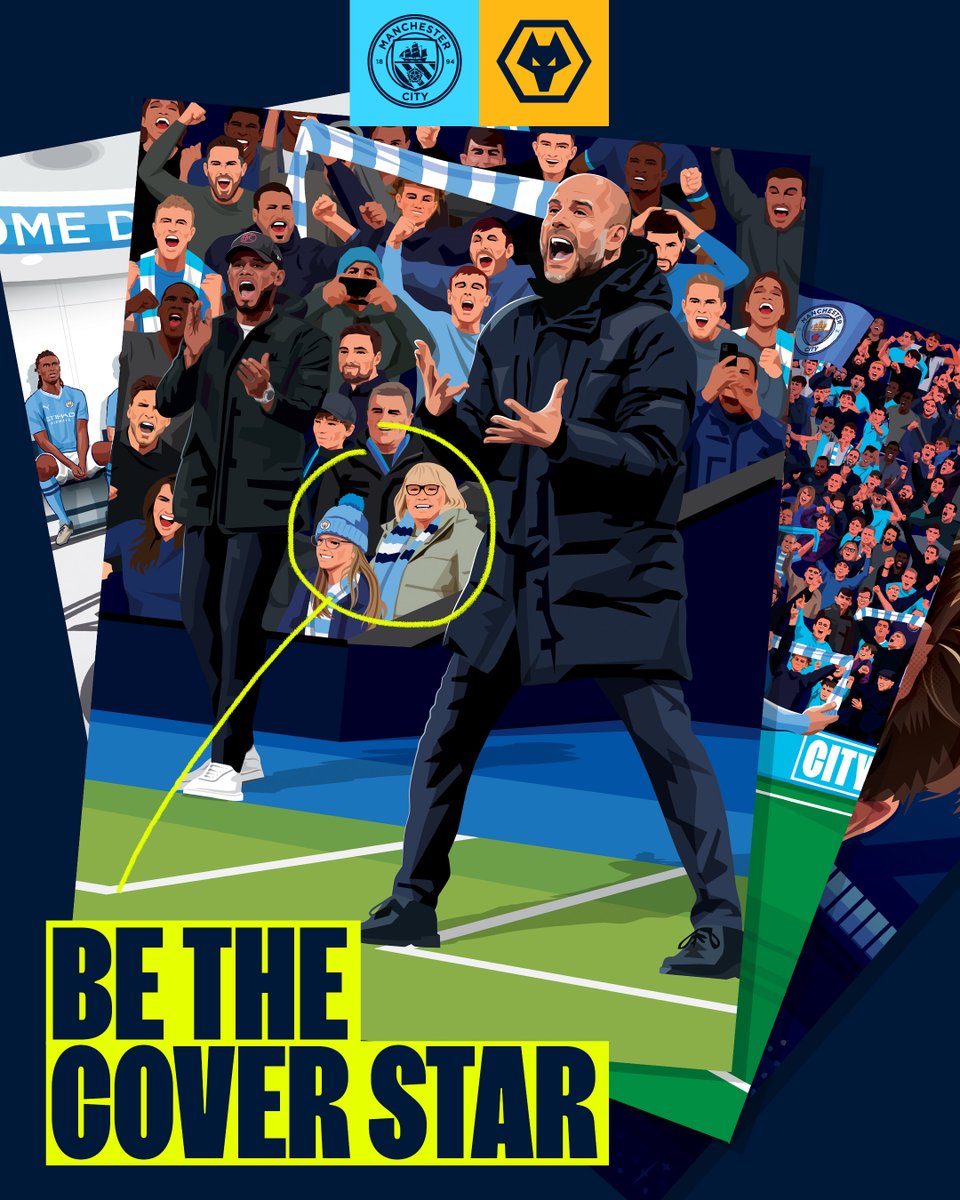 🚨 Calling all members 🚨 Fancy being a cover star of our matchday programme against Wolves? 🤩 Then tell us your City story to enter our competition ✍️ More info ➡️ manc.it/3JBEGgG