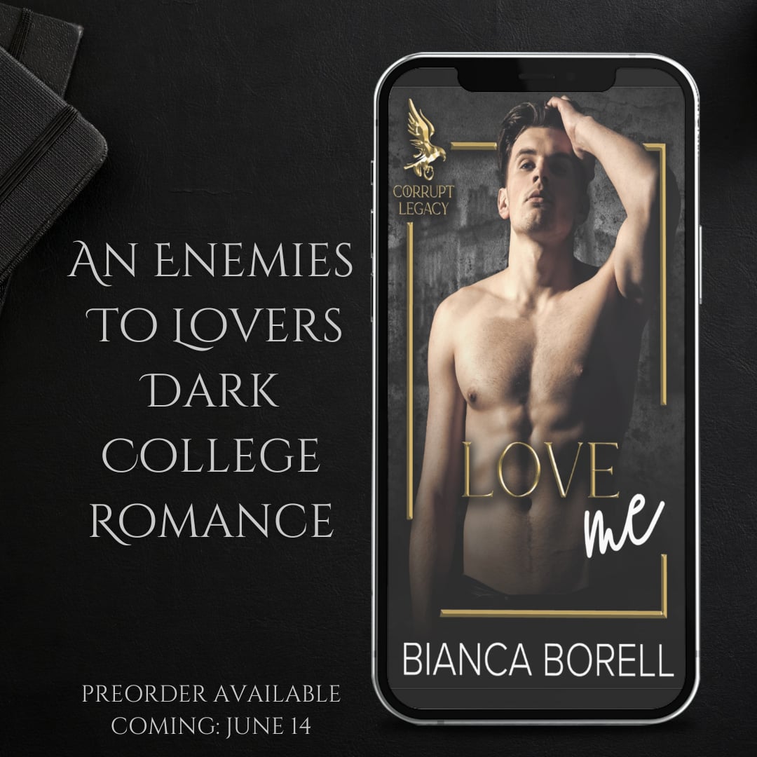 ✩ Preorder Alert! ✩ 🅻🅾🆅🅴 🅼🅴 by @biancaborell is coming 06.14 #darkcollegeromance #collegeromance #firstlove #enemiestolovers #loveme #preorder #corruptlegacy #biancaborellauthor #dsbookpromotions Hosted by @DS_Promotions1 Preorder yours HERE ⤵️ books2read.com/u/4DjxPg