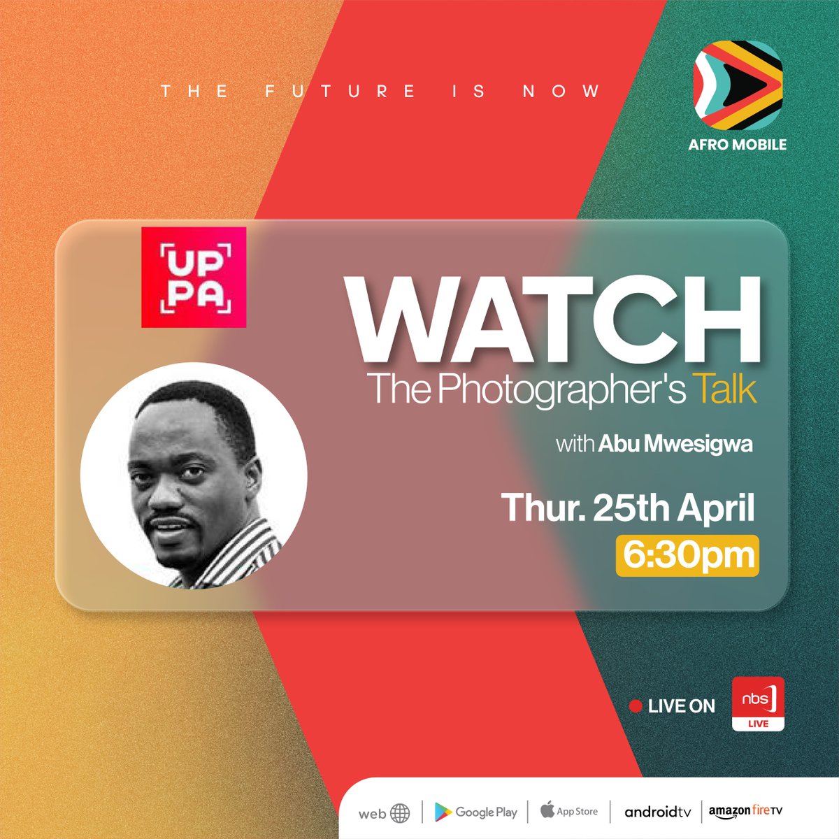 At 6:30pm today, join @AbuMwesigwa at the BushPig Backpackers Hotel to explore his journey in photojournalism. 
If you can't attend in person, tune in live on @afromobileug to learn more about photography.

#NBSUpdates
#uppa #photojournalism