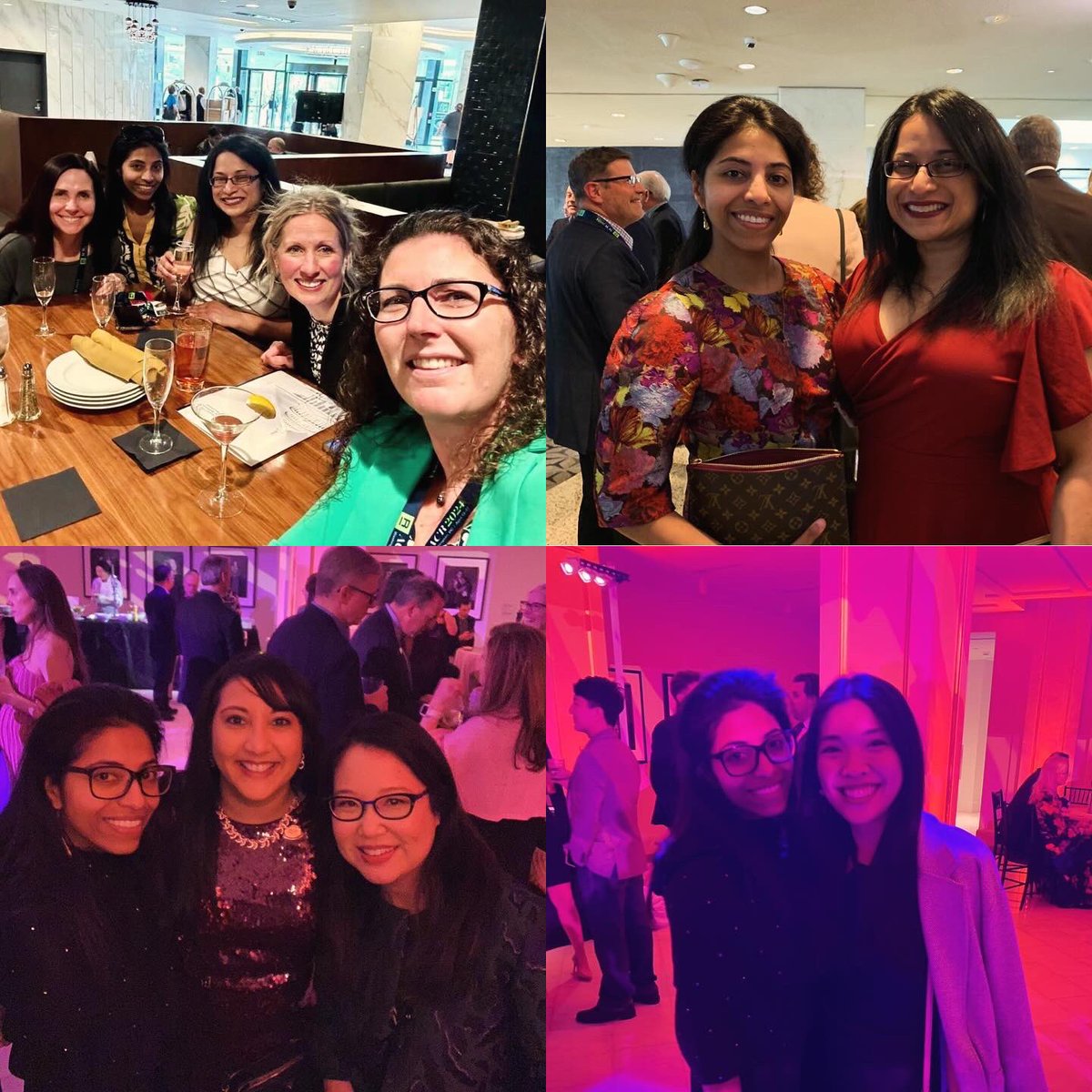 #Radchicks galore at #ACR2024. This is a small snippet of familiar and fresh faces! @RadiologyACR @RadiologyChicks #RadCX