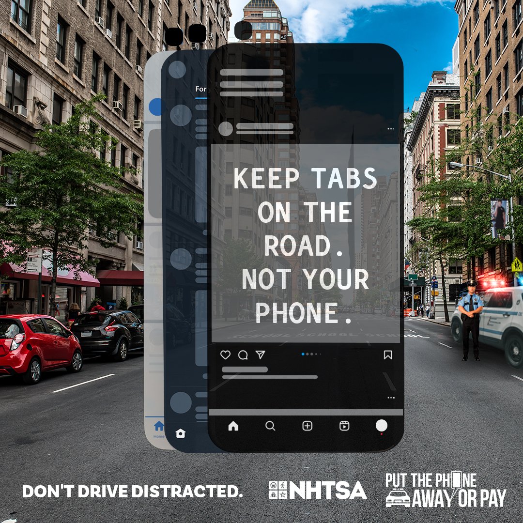Distracted driving has many forms. Cell phone use may be the biggest one. When you’re behind the wheel, keep your focus on the road, where it matters most. #DistractedDrivingAwarenessMonth #cantonhealth #phonesdown