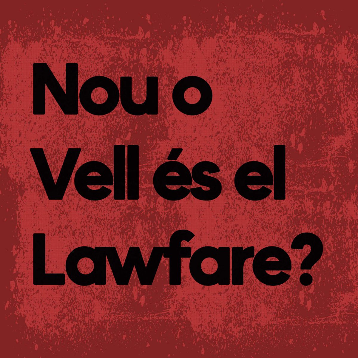 Ara que el president del govern espanyol ploriqueja, és bon moment per recordar que 𝐋𝐚 𝐠𝐮𝐞𝐫𝐫𝐚 𝐣𝐮𝐝𝐢𝐜𝐢𝐚𝐥, 𝐩𝐨𝐥𝐢𝐜𝐢𝐚𝐥 𝐢 𝐦𝐞𝐝𝐢à𝐭𝐢𝐜𝐚 𝐧𝐨 𝐞́𝐬 𝐮𝐧 𝐢𝐧𝐯𝐞𝐧𝐭 𝐧𝐨𝐮 Un article de @moner80 @AccioSocialCGT revistacatalunya.cat/?p=5151