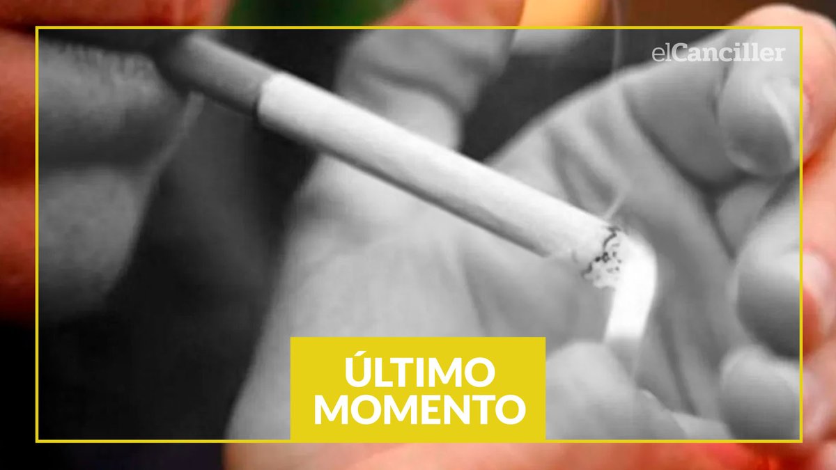 elcancillercom's tweet photo. [AHORA] La ciudad de Mendoza estableció la prohibición de fumar en plazas, parques y en la puerta de las escuelas. https://t.co/DQwAKqoEeB