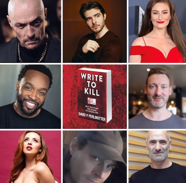 @AnneJohnLigali Hello Anne just wanted to welcome you to team #WriteToKill ! We have a talented & enthusiastic team. It's easy to get excited working w/Davids brilliant source material. We are going to have some fun & by the end we should have one damn amazing pilot!📖🎬🔥🙏♥️👏