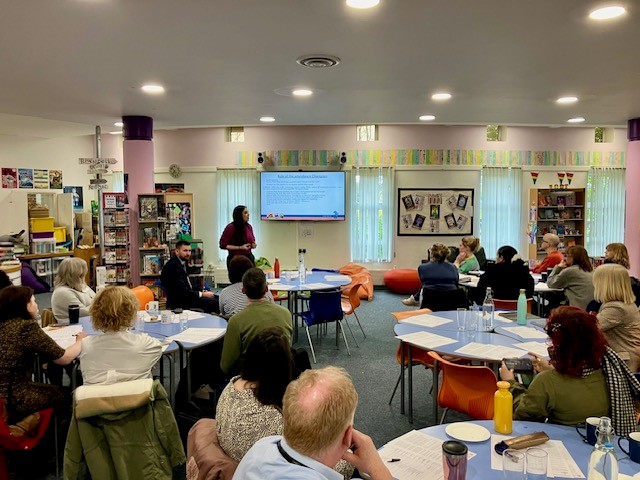 Fantastic to welcome Brighton & Hove school leaders, @BrightonHoveCC on day 3 of ’From Mitigation to Success’. Looking at ‘Attendance & parental engagement’, led by the brilliant @marcrowland73, deputy director, @MrCranePE & Steph Temple - with an engaging session on attendance.