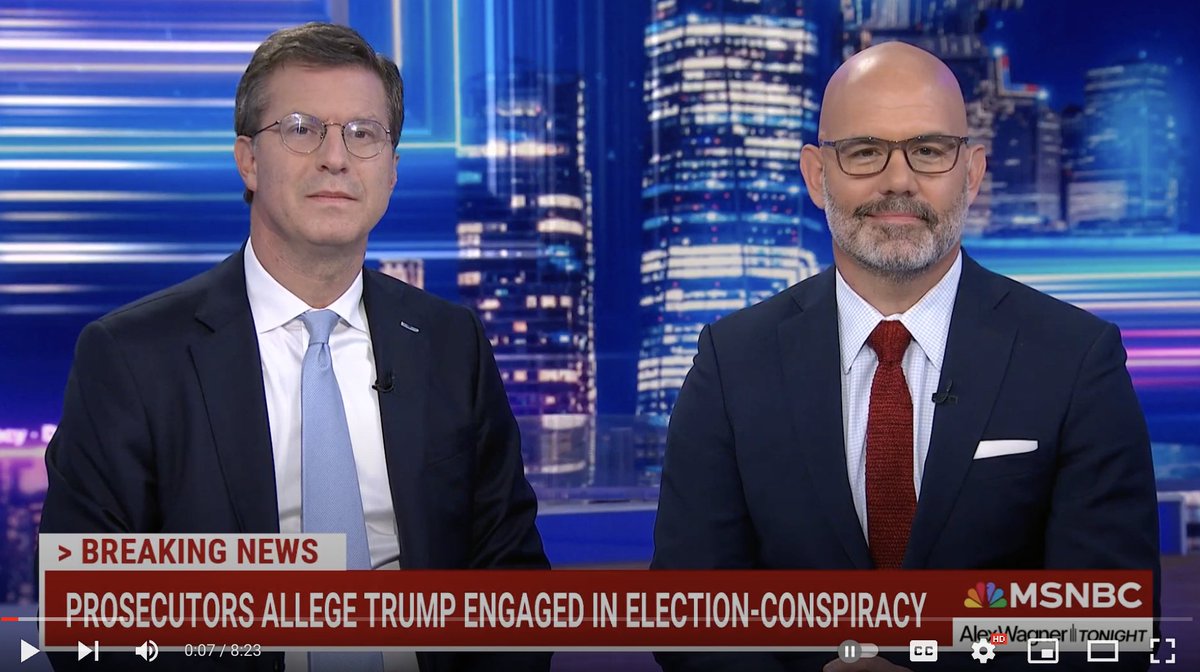 If you told me back in 2003 that my two DANY officemates @defenselawyerny and @Duncan_Levin would be on MSNBC discussing former president Trump's criminal trial, my head would have exploded. Congrats fellas! youtube.com/watch?v=tOOrPa…