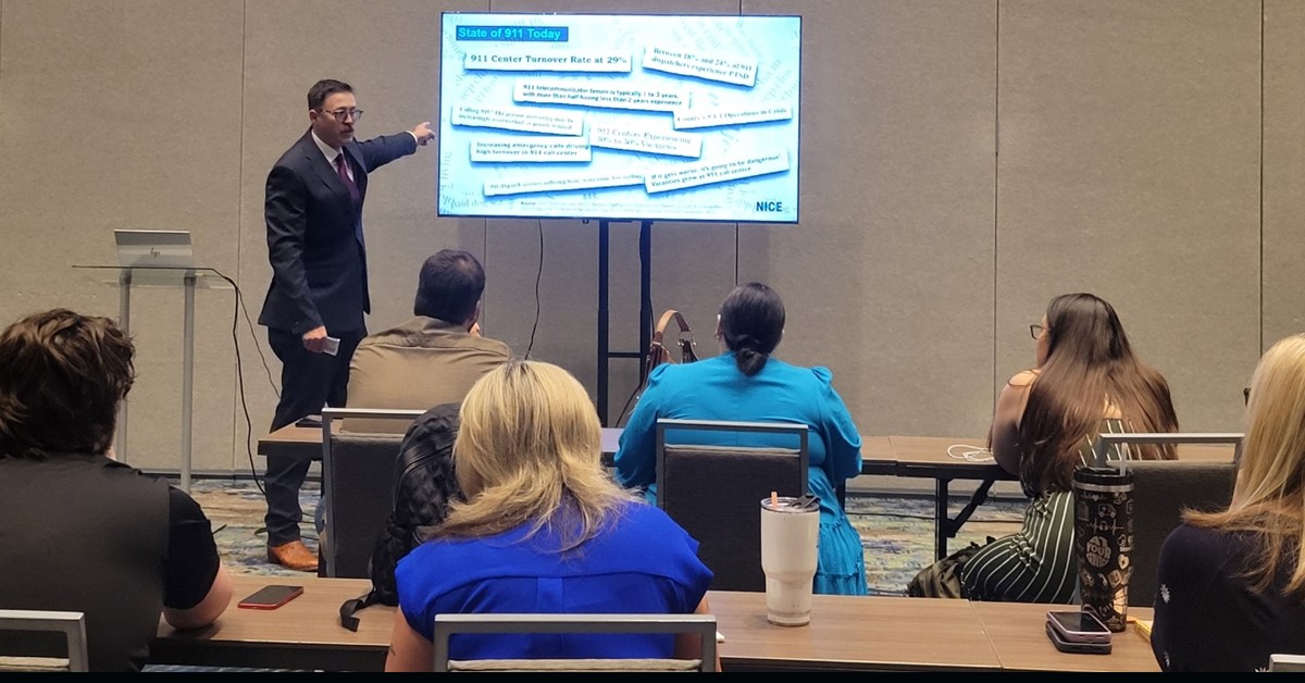 Thanks to everyone who attended our presentation at the Texas Public Safety Conference. Insightful discussions around best practices that proactive 911 centers are using to improve staff performance, retention and mental health.