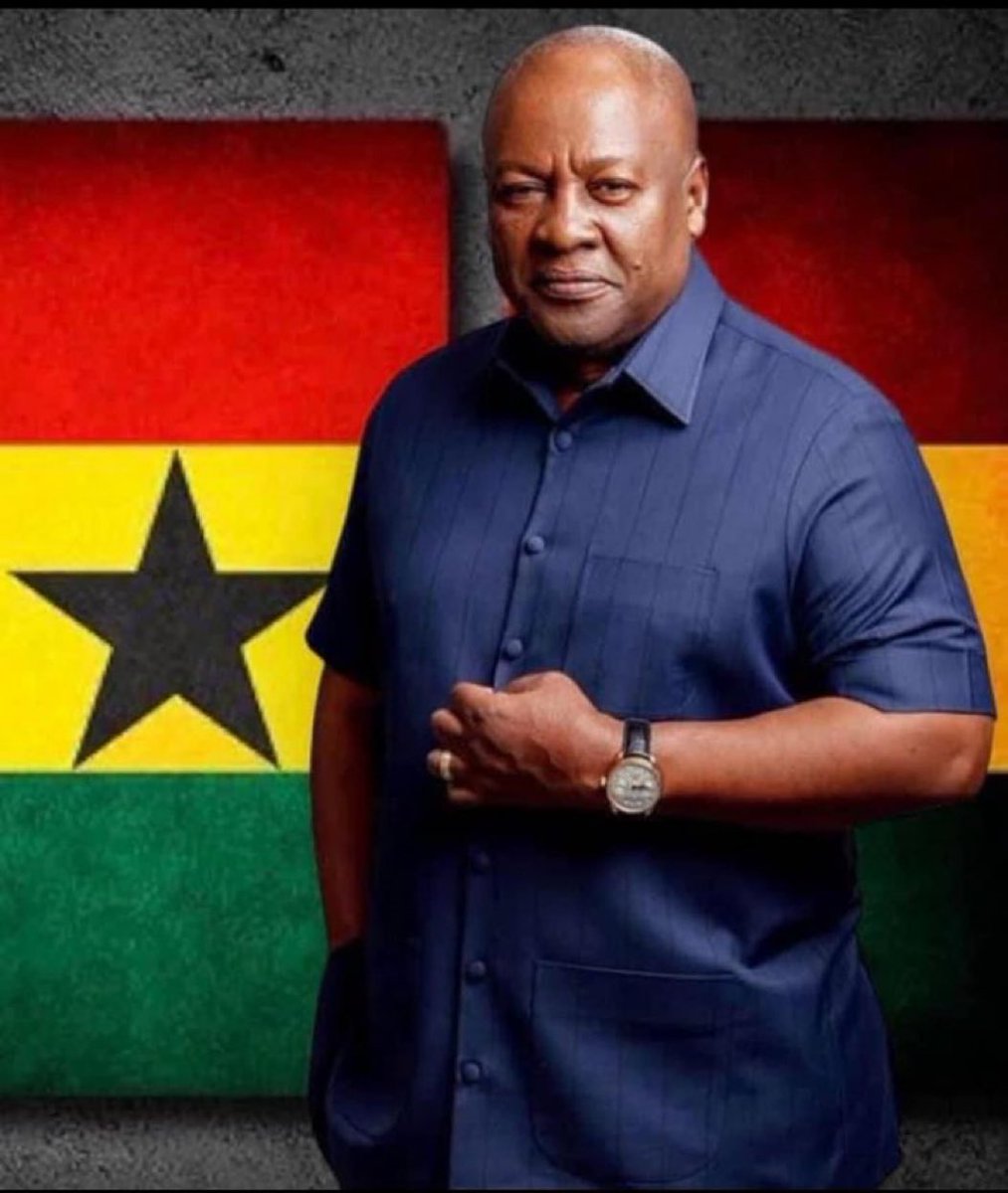The man of vision, the man of character, the man you can trust, the Nation Builder H.E John Dramani Mahama 

#JohnAndJane2024 
#Mahama24HourEconomy 
#TogetherForChange