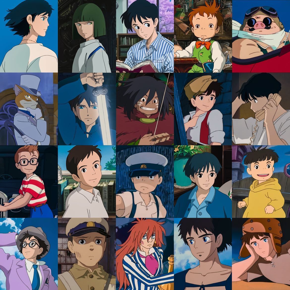 Name your top 3 Studio Ghibli boy !