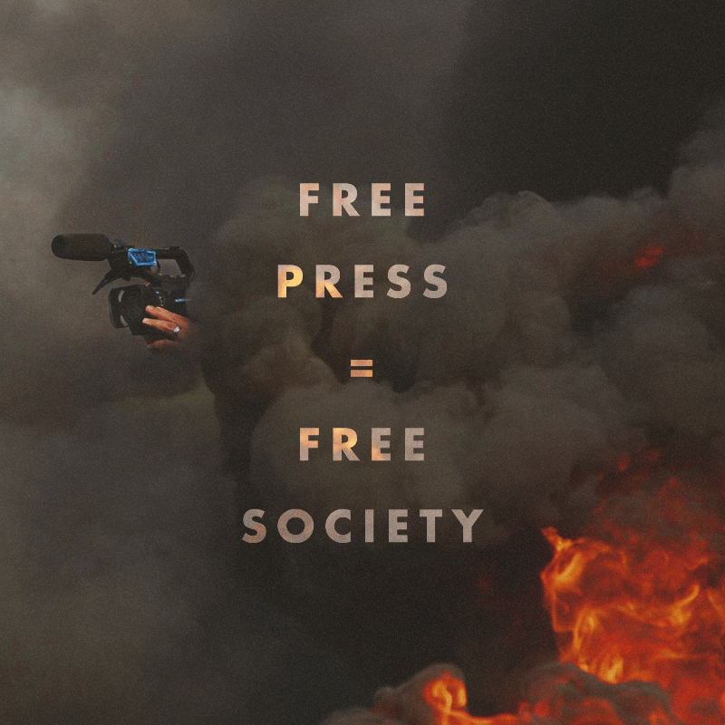 UNHumanRights's tweet photo. When journalists are at risk, democracy is at risk. 

On #WorldPressFreedomDay, let's unite to call on all States to protect journalists to ensure a truly free society. Stand for #PressFreedom. 

 https://t.co/Hgs82X6Pj6 https://t.co/NQsjvkSkRw