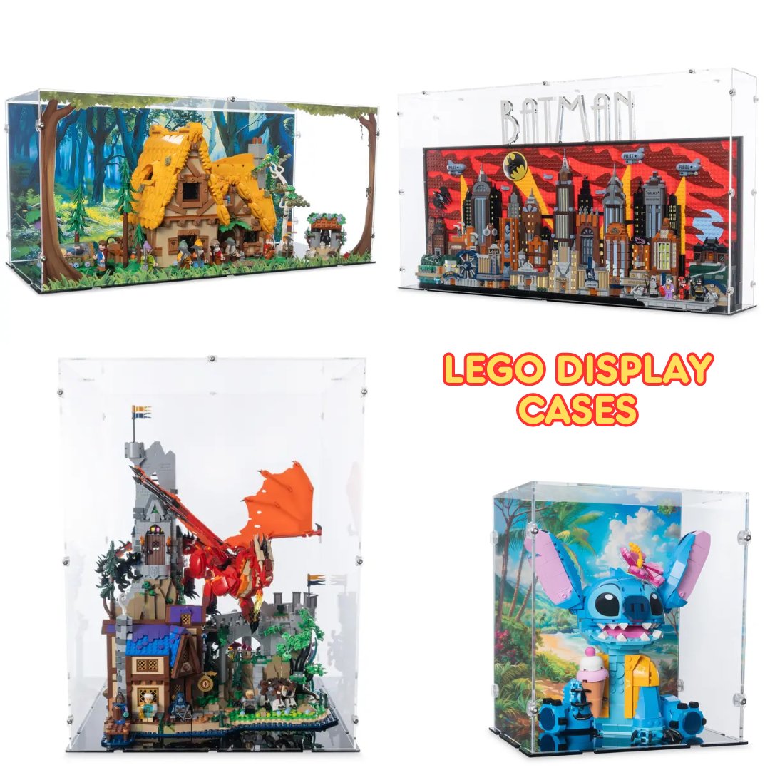 icklebricks's tweet image. LEGO Display cases
More here - icklebricks.com

#lego #displaycase #acrylic #afol #legofans