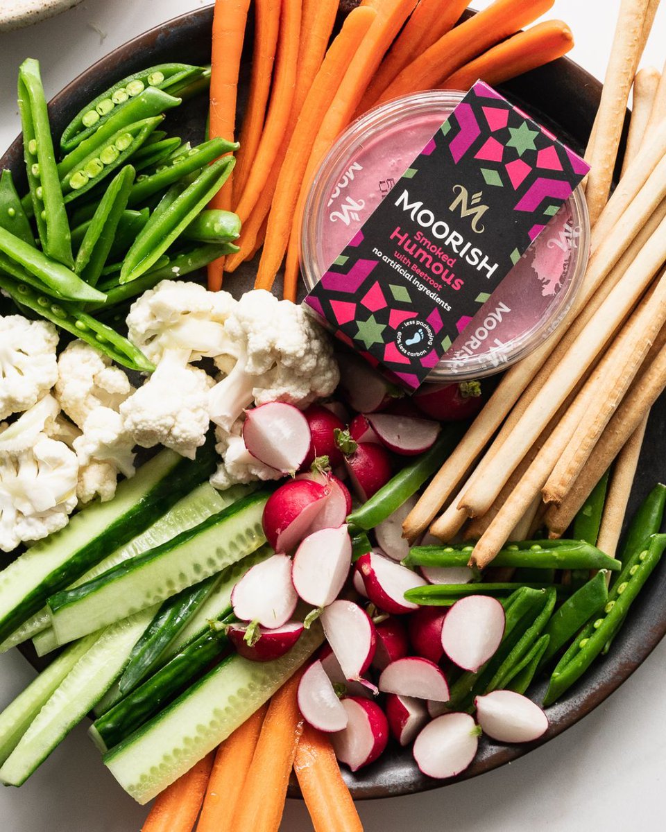 The best looking crudité platter we have ever seen! 🤩 

#moorishdips #humous #humouswitheverything #humouslove #healthysnacks #healthylunchideas #healthylunches #humouslover #humousappreciation #moreish #snacks #snacking #healthysnacking #snackideas #mealideas #healthyfoods