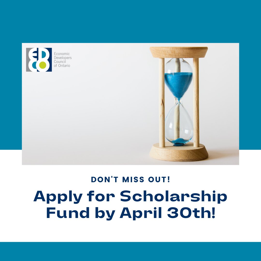 Time is running out! Apply now for EDCO Scholarship Fund, which offers funding for professional development in four key categories. Application window closes April 30th. Details and register @ edco.on.ca/page-18101 #EDCO2024 #EDCOScholarshipFund #EDCO #ProfessionalDevelopment