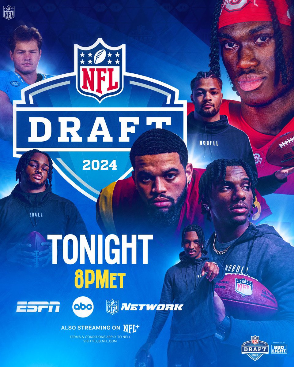 RockEm's tweet photo. Ready to see which future stars will light up the Motor City? 🏈

Buckle up, Detroit! It's draft day and the excitement is revving up! #DetroitDraft #NFLDraft2024 🚀🔥 https://t.co/1UjoWuYVAq