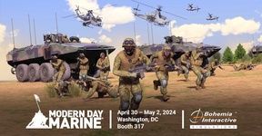 Event news! 📅 BISim will be exhibiting at @ModernDayMarine 2024! 🪖 Drop by our booth #317 to meet the team and experience first hand how we're revolutionizing simulation training. See you in our nation’s capital! 

#USMC #BISim #SimulationTraining #ModernDayMarine