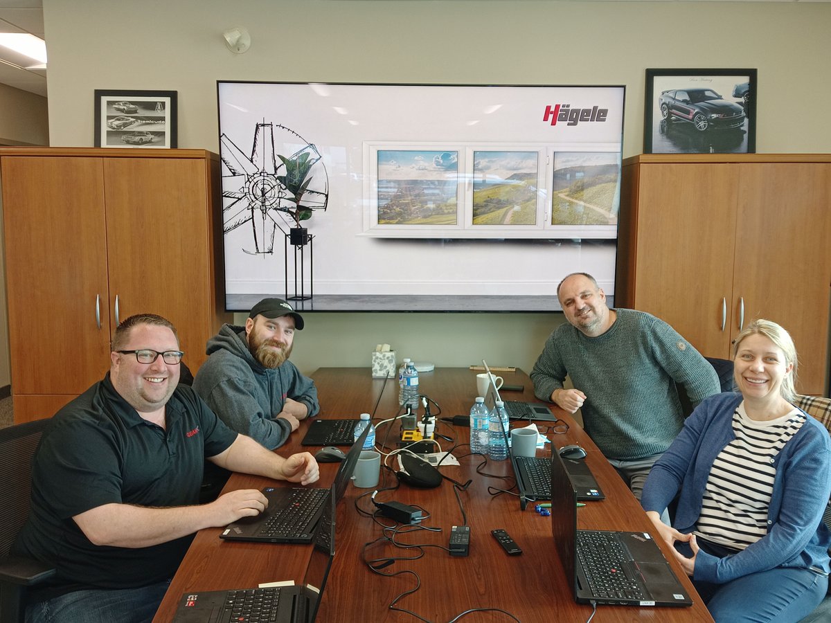 This past week we had the pleasure of hosting some amazing visitors from our German head office! We were reunited with an old friend and finally met some friends in person! It was a fantastic experience collaborating with them!