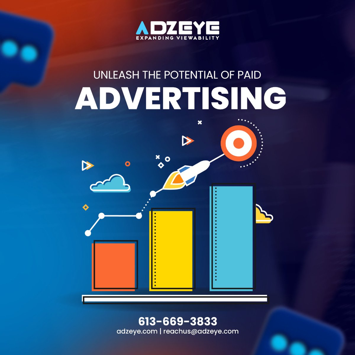 AdWords, PPC, social media ads - we speak the language of paid advertising.

Adzeye helps you reach your target audience and maximize your return on investment (ROI).

#PaidAdvertising #PPC #SocialMediaAds #GrowYourBusiness #Adzeye