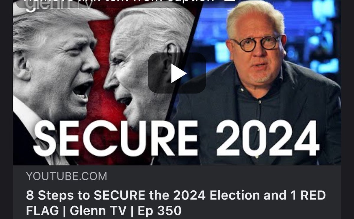 Watch the full episode only at BlazeTV.com/Glenn. 

In the extended, exclusive version, Glenn reports on a blockbuster allegation found in a petition to the Supreme Court. Prior to November Use code SECURE2024 to save on your annual 

youtube.com/watch?v=FJer61…