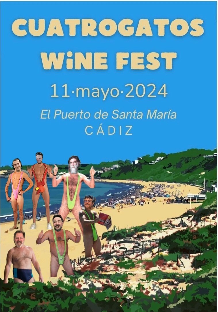 La 7° Edición de Cuatrogatos Wine Fest viene calentita. Y volvemos a la Sala Milwaukee! Buenos vinos, buena gente y este año casi en verano. Traigan el bañador! #cruontour2024