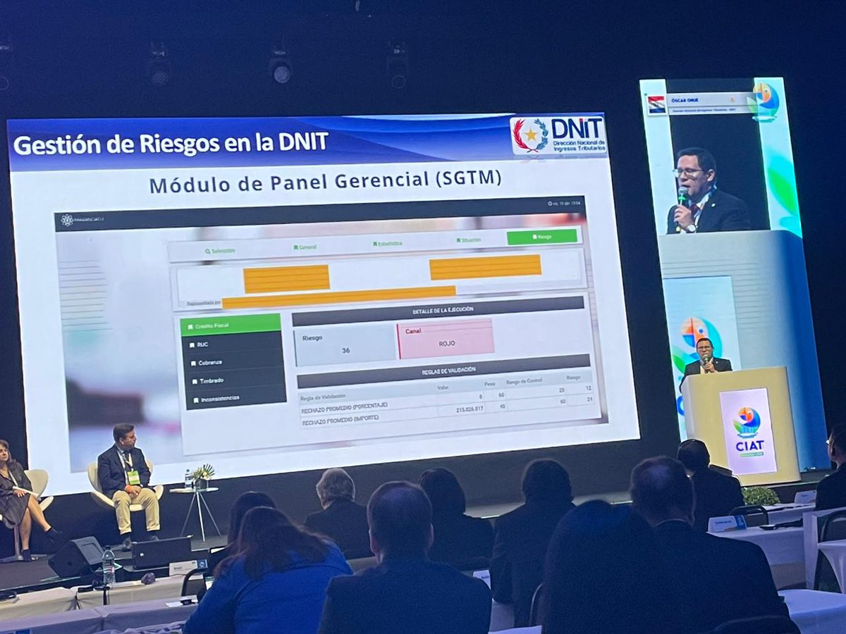Oscar Orué 🇵🇾 (@oscarorue) on Twitter photo En la 58ª Asamblea General del <a href="/CIATorg/">Secretaría Ejecutiva</a> realizada en Foz de Iguazú - Brasil, expuse la experiencia de Paraguay en la gestión de riesgo en el sistema tributario.
Este año se discutió sobre los mecanismos de prevención y resolución de conflictos y la promoción del cumplimiento En la 58ª Asamblea General del <a href="/CIATorg/">Secretaría Ejecutiva</a> realizada en Foz de Iguazú - Brasil, expuse la experiencia de Paraguay en la gestión de riesgo en el sistema tributario.
Este año se discutió sobre los mecanismos de prevención y resolución de conflictos y la promoción del cumplimiento