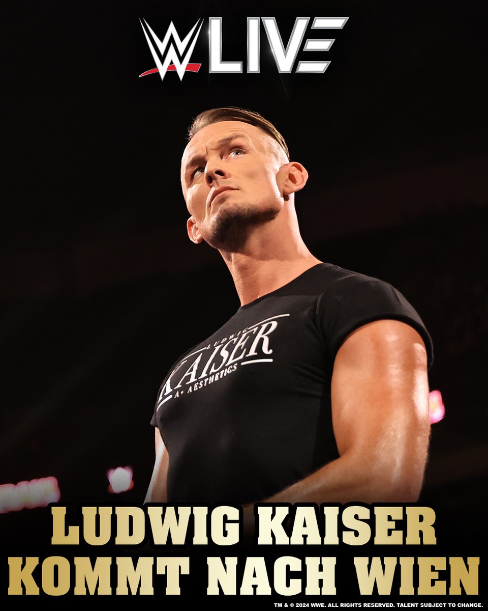 🇦🇹 @Gunther_AUT kommt nicht allein nach Wien! Auch @wwe_kaiser 🇩🇪 ist kommende Woche bei #WWELive am Start! Tickets für den 2. Mai: 👉 ms.spr.ly/6007c38v9 #WWEVienna #Imperium