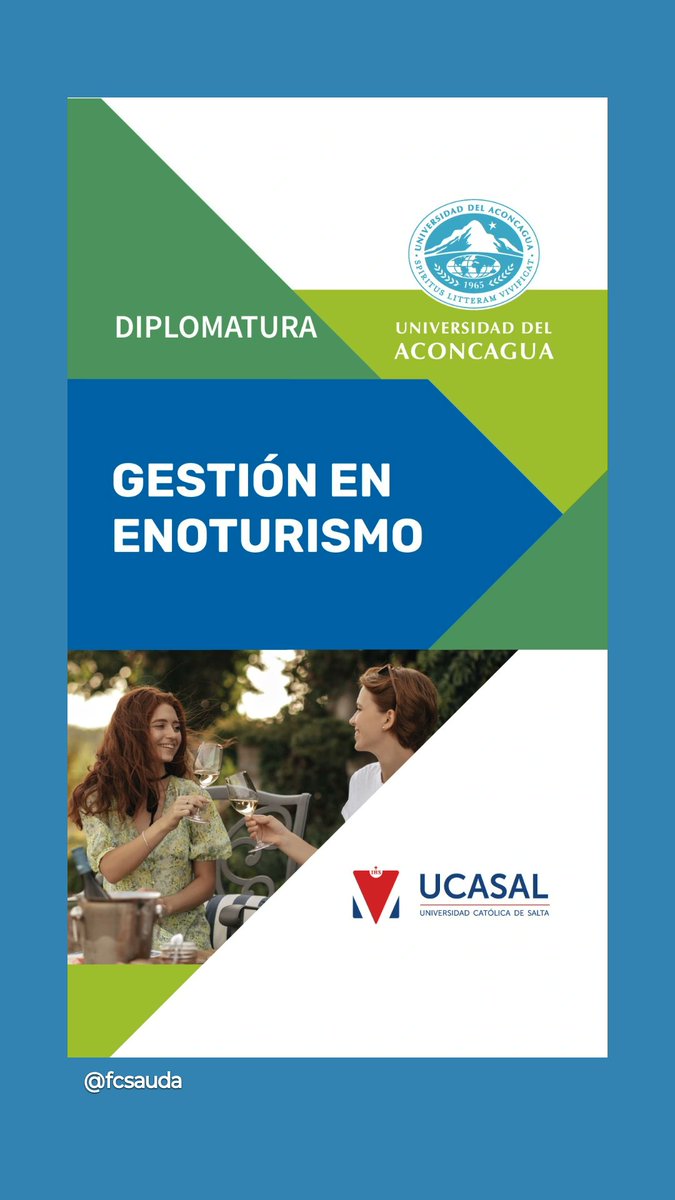 @UcasalOficial @UCASALCOMUNICA enoturismo@uda.edu.ar 2613372355 #Enoturismo #Argentina