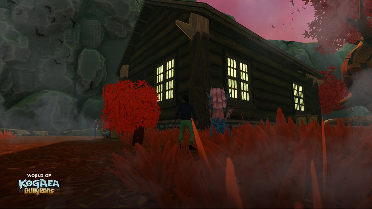 Evil reeks behind this mysterious lodge.

Enter the Dungeon in World of Kogaea soon.