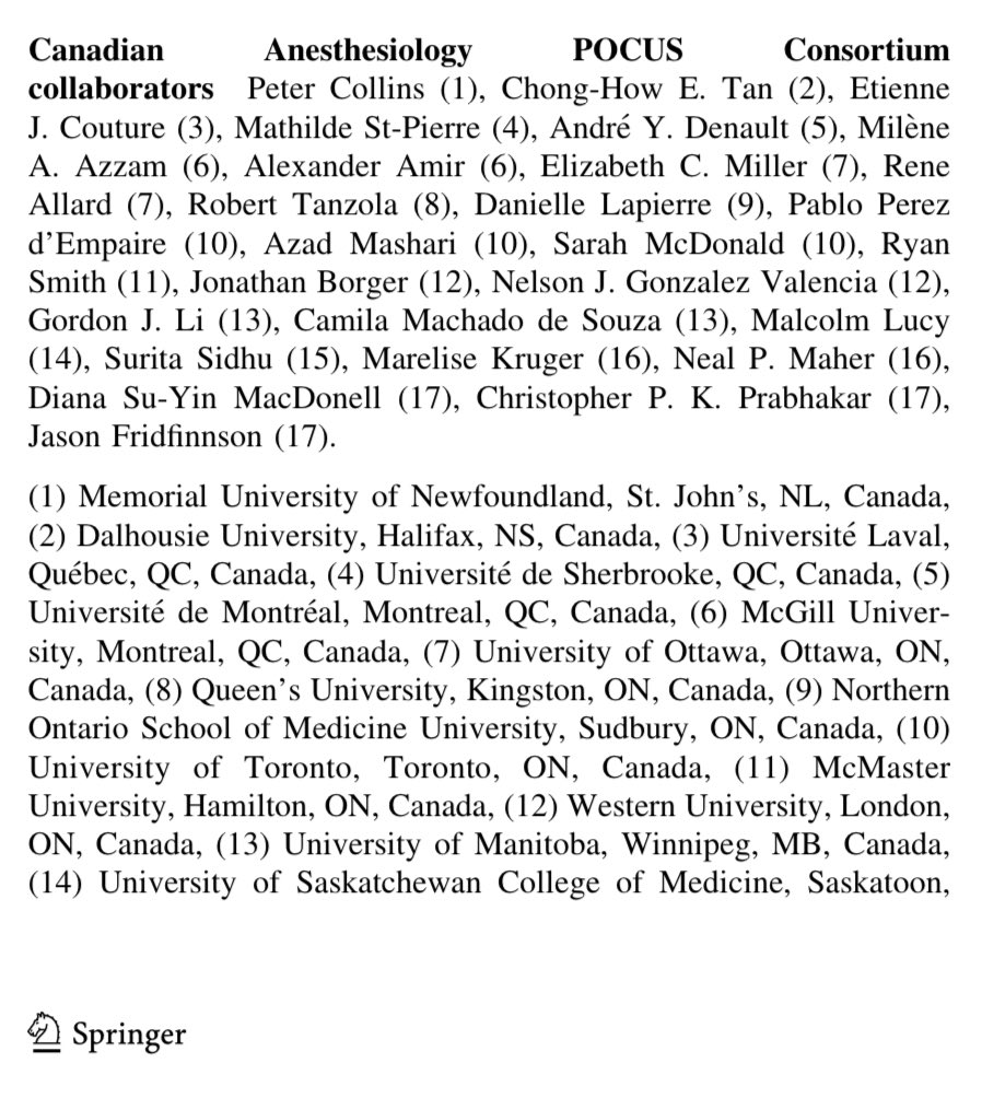 The Canadian Anesthesiology #POCUS Consortium consensus on basic #POCUS competencies is OUT ! #GrabTheProbe #SoundsThatSaveLives @UofTanesthesia @CASUpdate @ON_Anesthesia @WINFOCUS @ASALifeline @ASRA_Society @SCCM_Anesth