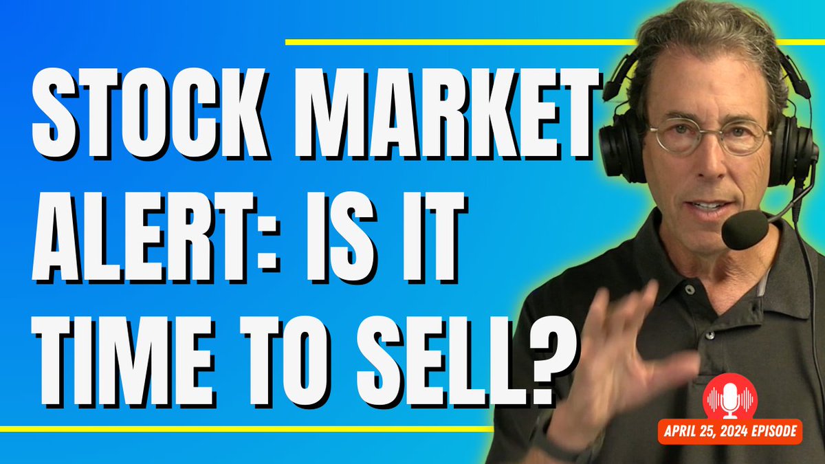 Many people are feeling nervous about the stock market right now. Is it time to sell? Clark explains his strategy. - youtube.com/watch?v=_2KI6x… ‌