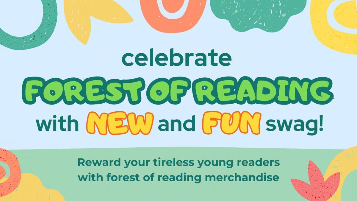 New and fun swag? Count us in. You’ve been reading nominated titles and casting your votes. Now’s the perfect time to share your love for reading with fun #ForestofReading swag as you gear up for the Festival! Happy shopping! 🛍️ bit.ly/4aHJ7Cy