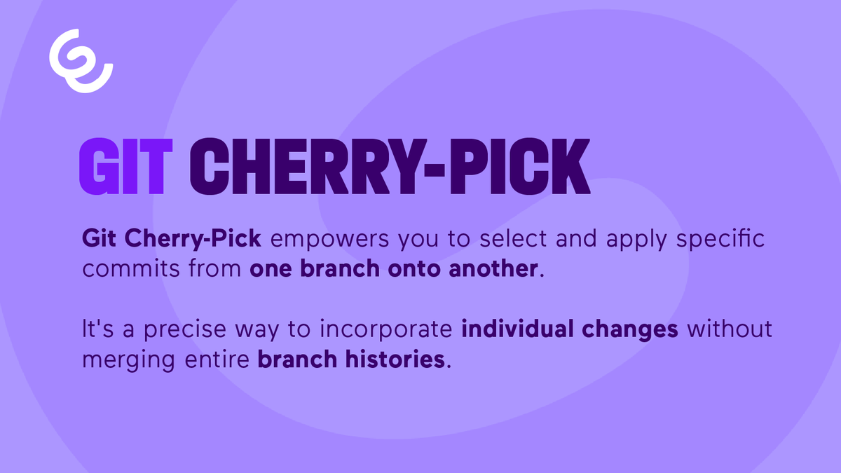 EnreachLabs's tweet photo. 🍒 Mastering Git Cherry-Pick: Pick Your Commits Wisely 🌟

#GitCherryPick #VersionControl#CommitManagement #WeAreEnreachLabs https://t.co/16pDwKyWxD