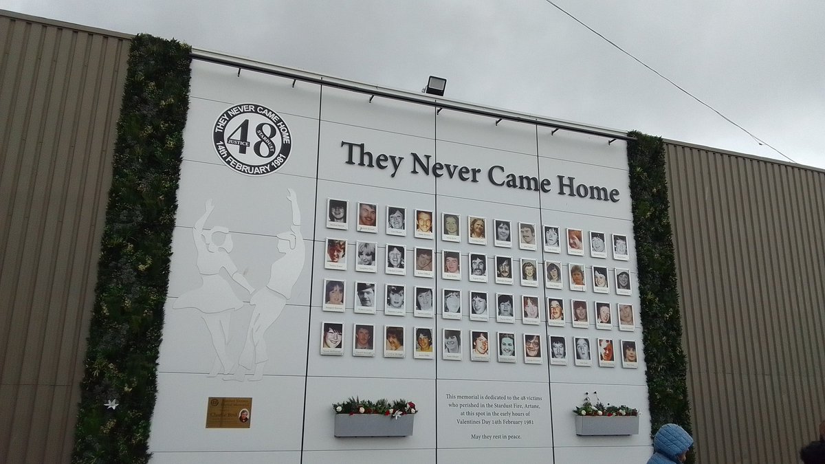 FCarolMH's tweet photo. #RIP48 beautiful wall dedicated to the 48 young people who never came home π’πΉβ€οΈ https://t.co/Cxb0k5zjFr