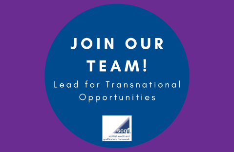 🚨Just 5 days left to apply! 📣We are recruiting! We have an exciting opportunity to join our team in the key role of Lead for Transnational Opportunities 🌍. ❓To find out more about the role, or to apply, visit scqf.org.uk/news-blog/post… 🗓️Deadline: 30 April 2024 #hiring