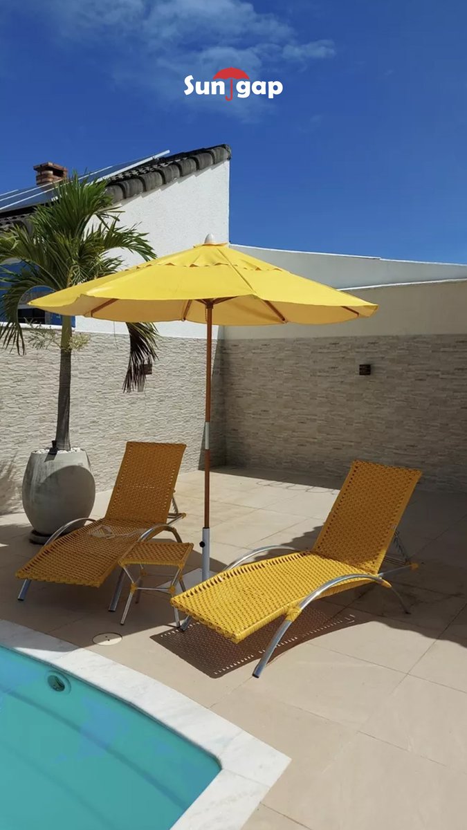 guardasol's tweet photo. 🍁OMBRELONE SUNGAP 🍂 ⛱ Para dias maravilhosos de outono🍁, transforme seus momentos ao ar livre em verdadeiros refúgios de elegância com nossos ombrelones sofisticados. 23 cores disponíveis, feitos para elevar o estilo de qualquer ambiente externo, seja à beira da piscina, no jardim ou na varanda, este acessório não apenas oferece sombra, mas também adiciona um toque de luxo à sua experiência ao ar livre. ☀️✨
Peça já um orçamento ☎ (11) 4062-0224
Enviamos para todo Brasil 🇧🇷 ✈🚀🚛
#ombrelone #GuardaSol #ElegânciaExterna #AmbientesAoArLivre #outonochic❤️ #outono #cadeiradepraia #espreguicadeira #decoracao