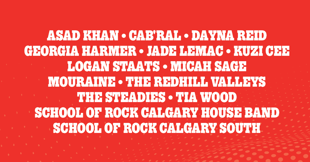 Calgary's hottest outdoor live music experience is back at the Coca-Cola Stage! 🎵☀️ Enjoy a day filled with incredible music; this multi-genre lineup has something for everyone. 

calgarystampede.com/coca-cola-stage