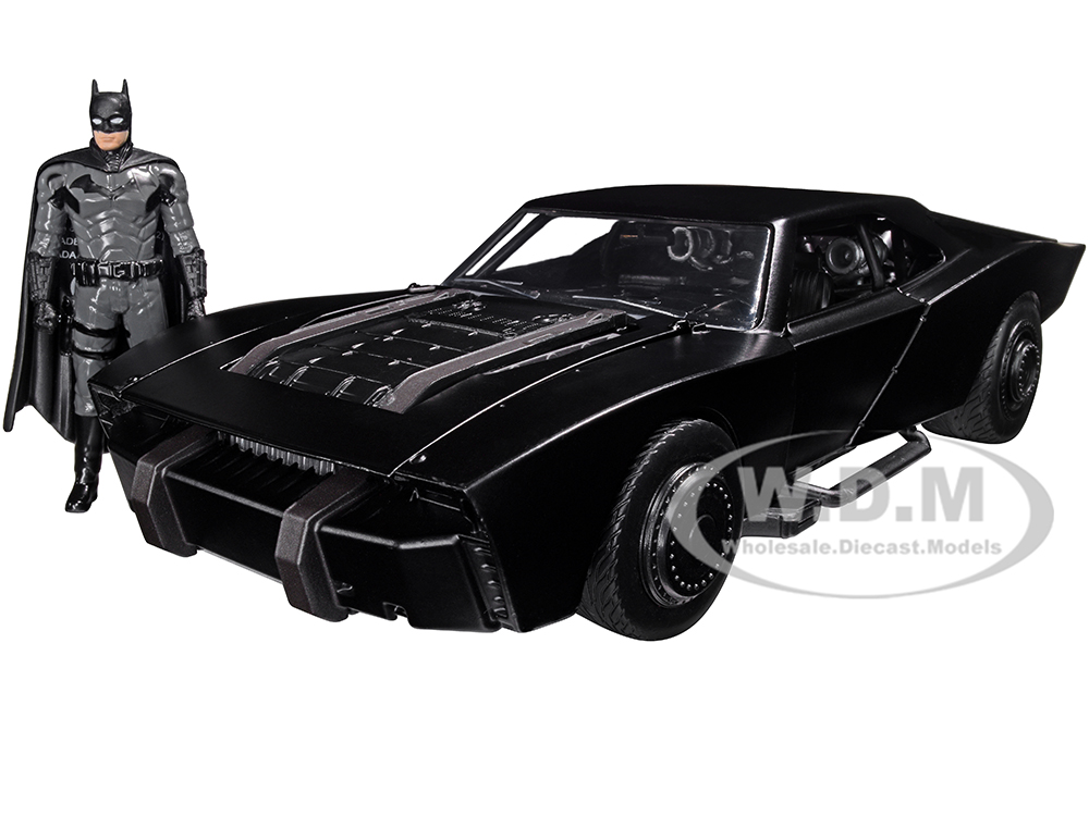 #DiecastModels Batmobile Matt Black with Batman Diecast Figure 'The Batman' (2022) Movie 'DC Comics' 1/24 Diecast Model Car by Jada 29.99 USD anrdoezrs.net/click-10105884…