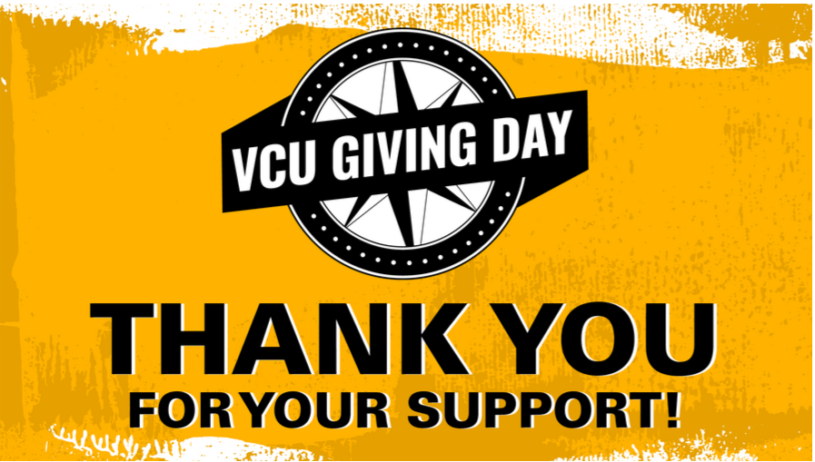 Thank you for rising to the challenge and giving to the VCU Health fund on #VCUGivingDay! Donor gifts like yours fuels our impact. 💛🖤