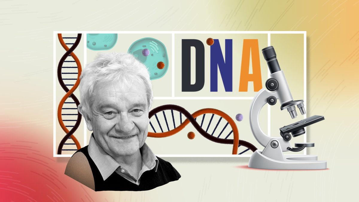 Today marks the anniversary of the discovery of DNA's molecular structure!

Watch this video by <a href="/bbcideas/">BBC Ideas💡</a> and geneticist Sir Paul Nurse on the amazing breakthroughs that followed the discovery in 1953 and how it directly impacted his own family: bbc.in/3UbYcVJ