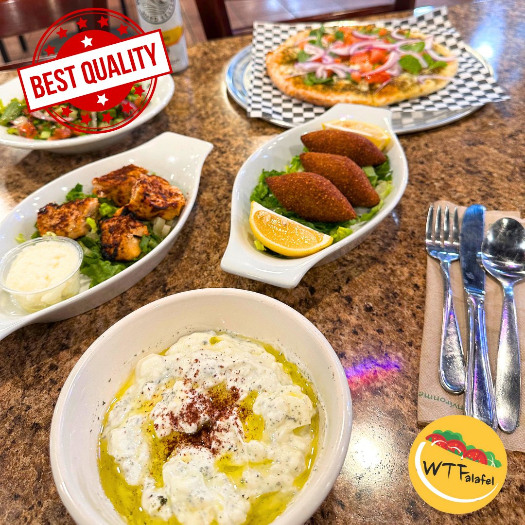 We believe in using only the finest ingredients to create authentic, unforgettable dishes. You can tell in falafel to our hummus, quality is our top priority!

📍12220 Pigeon Pass Rd. Moreno Valley

#FreshAndFlavorful #WTFalafel #HighQuality #FreshIngredients #EthicallySource ...