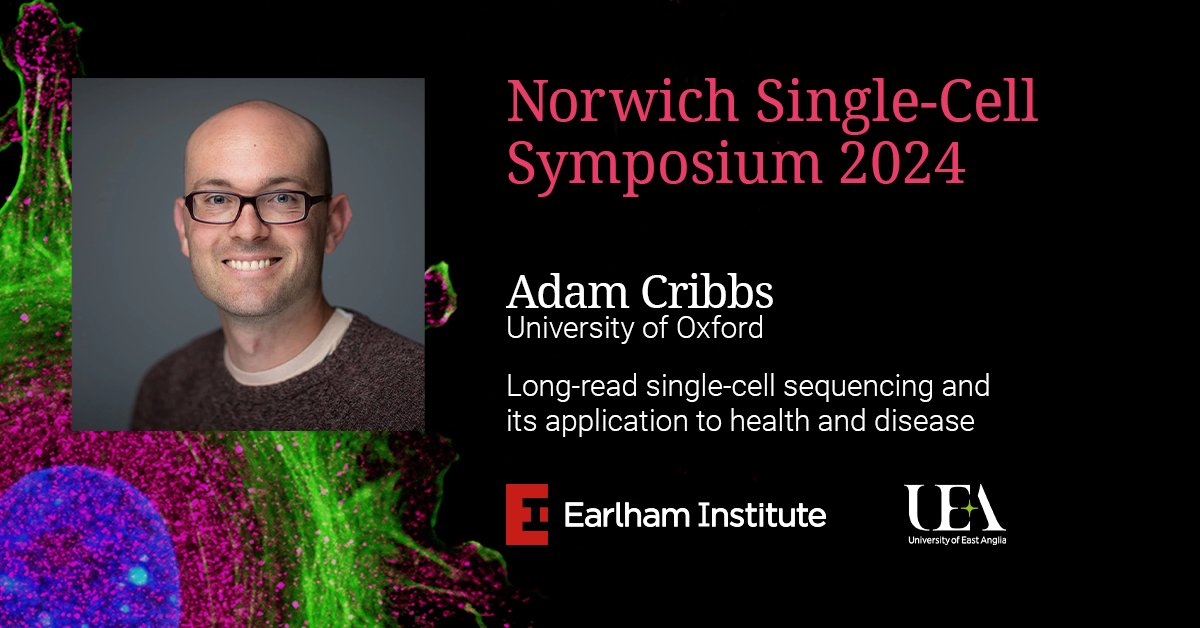 At #EISingleCell24 later this year we're looking forward to hearing from Adam Cribbs (@AdamCribbs) from @ndorms as he discusses the applications of #longread #singlecell sequencing in health and disease. 

🗓️ Registration closes 26 May
➡️ okt.to/tRh9q2