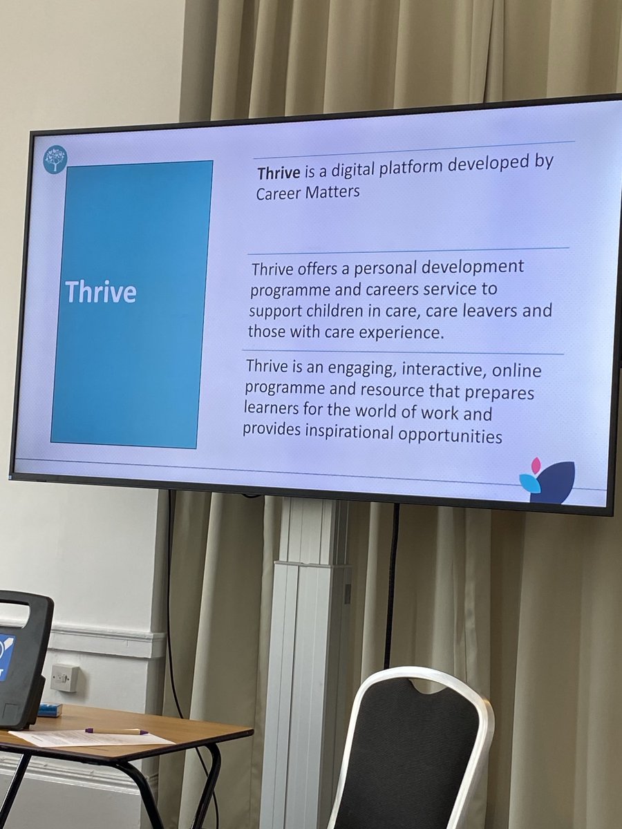 ⁦@KirkbrideHannah⁩ ⁦thank you for a passionate presentation on supporting care experienced young people in to work. Care leavers have dreams to fulfil ⁦@CareerMattersUK⁩ ⁦@NNDHP⁩ ⁦@NHSsafeguarding⁩ ⁦@DebbieDjk⁩