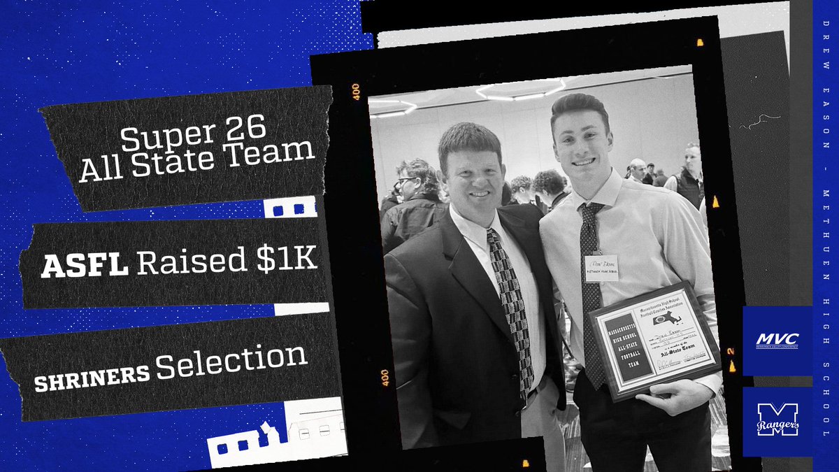 Shout out to Drew Eason on some impressive accolades over the past month. Named to Super 26 All State Team, Shriners FB Game Selection, A Shot For Life Selection (raised over $1K). Way to go Drew!