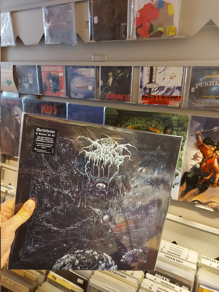 #tipoftheweek #darkthrone #itbeckonsusall #blackmetal #vinyl #compactdisc #CDbuttek #cdbuttekbeimpalais #Luxembourg #luxemburg