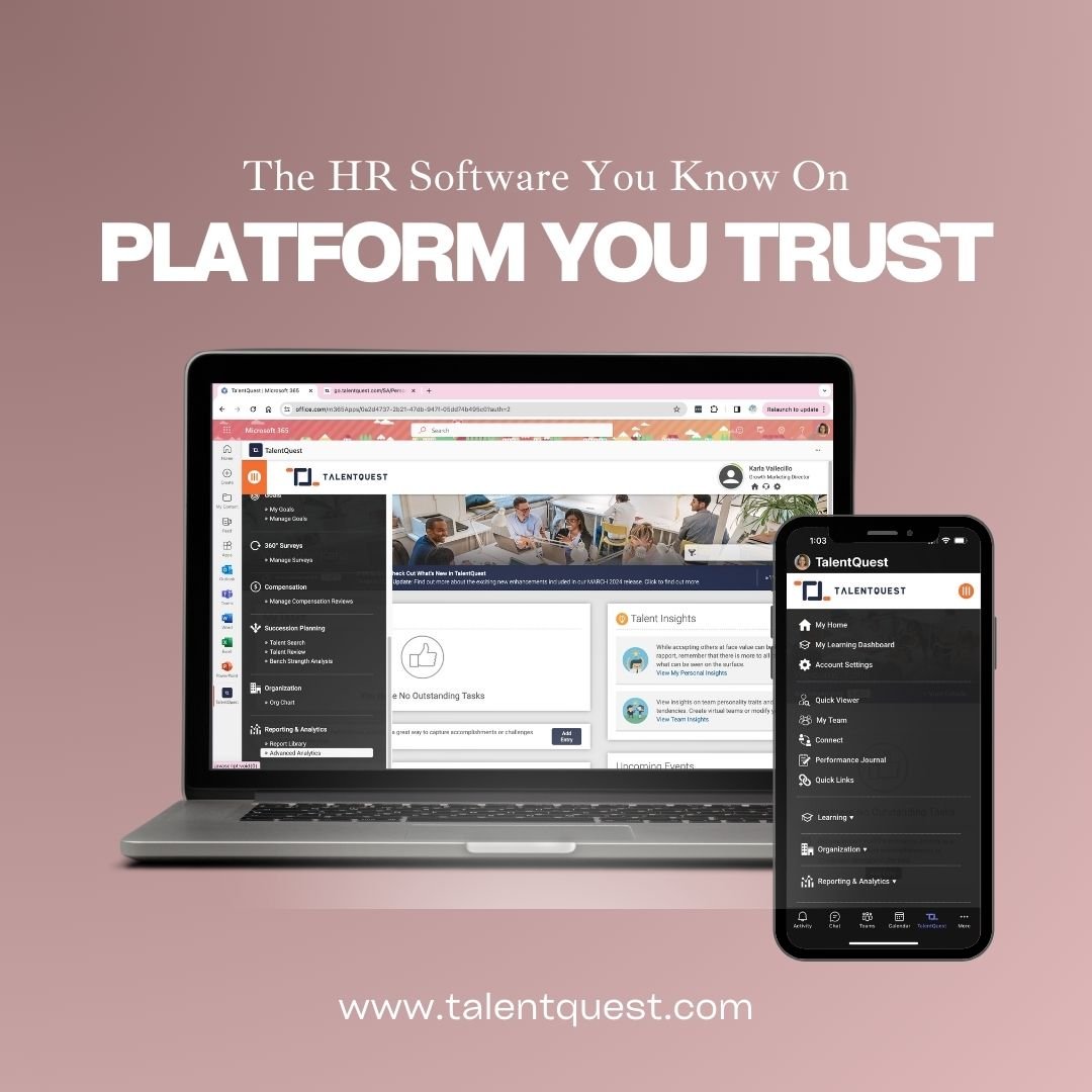 TalentQuest on MS Teams: The HR software you know, now on the platform you trust. Seamlessly integrate TalentQuest's robust HR solutions into your workflow within the familiar environment of MS Teams.
#HRSoftware #Collaboration #Productivity #TalentManagement #MSTeamsIntegration