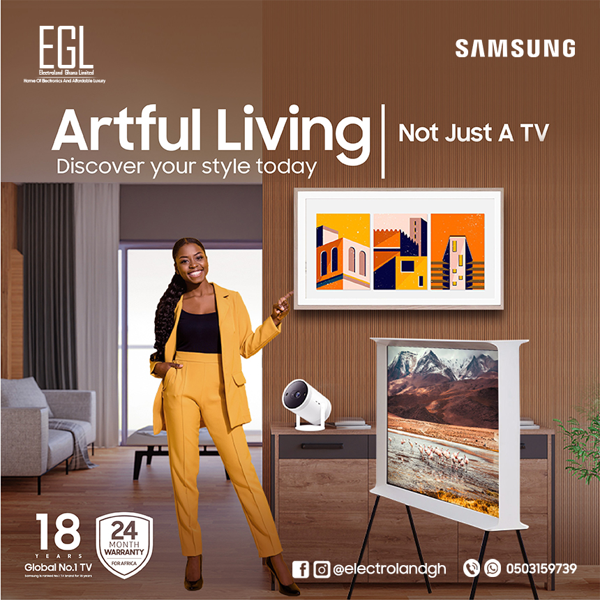 Discover your style today with Samsung Lifestyle TVs!
Curate your living space with #TheFrame, a TV that transforms into art, #TheSerif with its unique I-shaped profile that blends seamlessly into your space and #TheFreestyle Projector with smart portable entertainment on-the-go.…