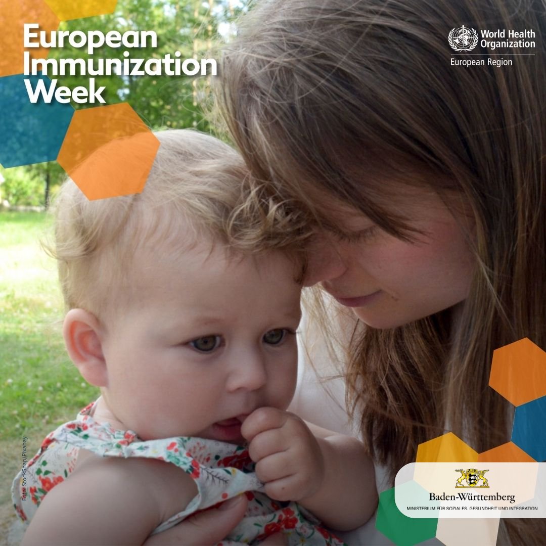 Noch bis zum 27. April läuft die Europäische Impfwoche der #WHO. Sie sensibilisiert für Impfungen zum #Schutz vor #Infektionskrankheiten. Bei vielen Routineimpfungen gibt es in BW nach wie vor Nachholbedarf – bei Kindern wie bei Erwachsenen. 👉t1p.de/al8ze