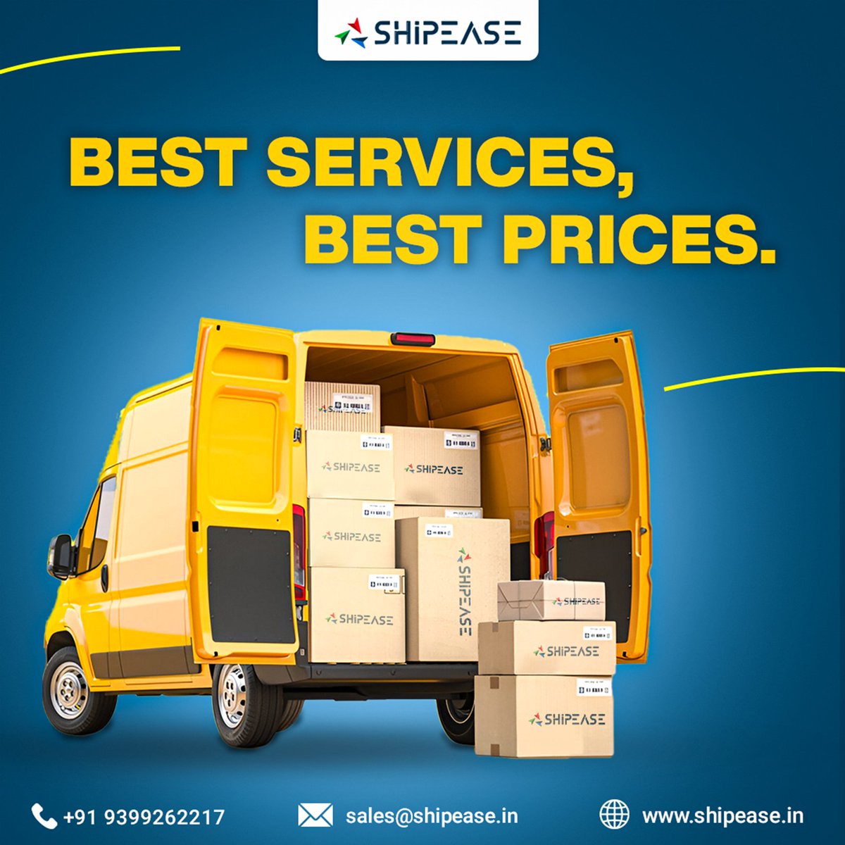 Shipease not only offers the best services but the best prices too starting from 20 rs/500g.

#Shipease #AffordableShipping #BestPrices #ConvenientService #ShipWithEase #FastDelivery #ShippingSolutions
